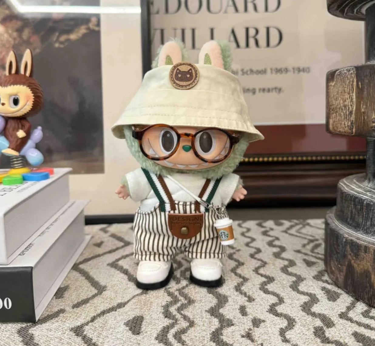 Old money style overalls suit