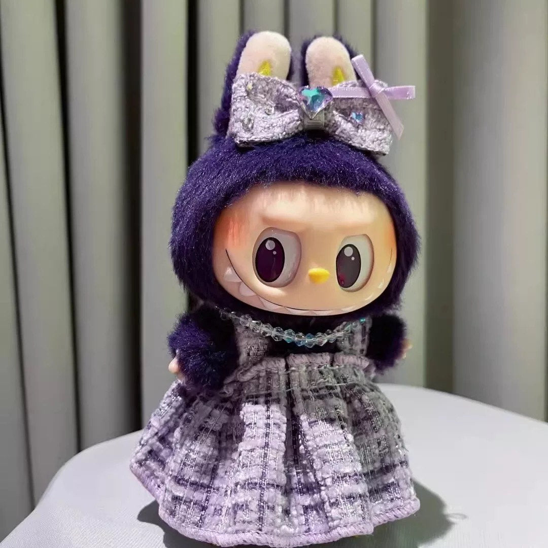 Milan style purple princess dress