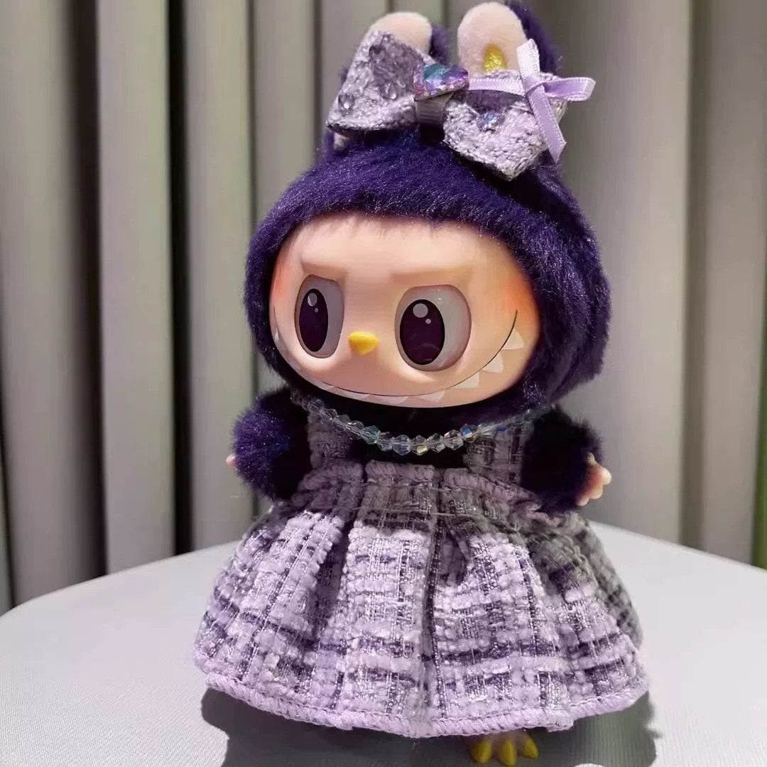 Milan style purple princess dress
