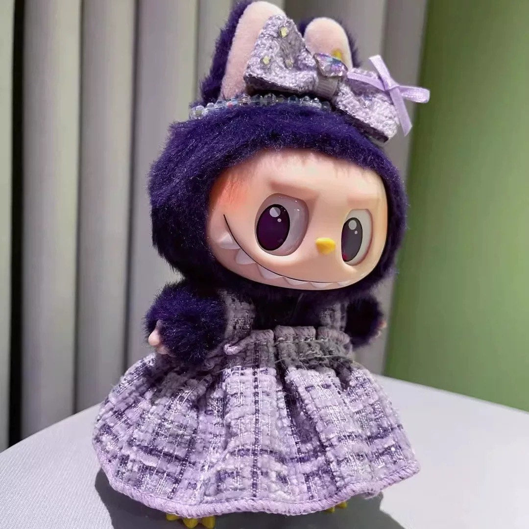 Milan style purple princess dress