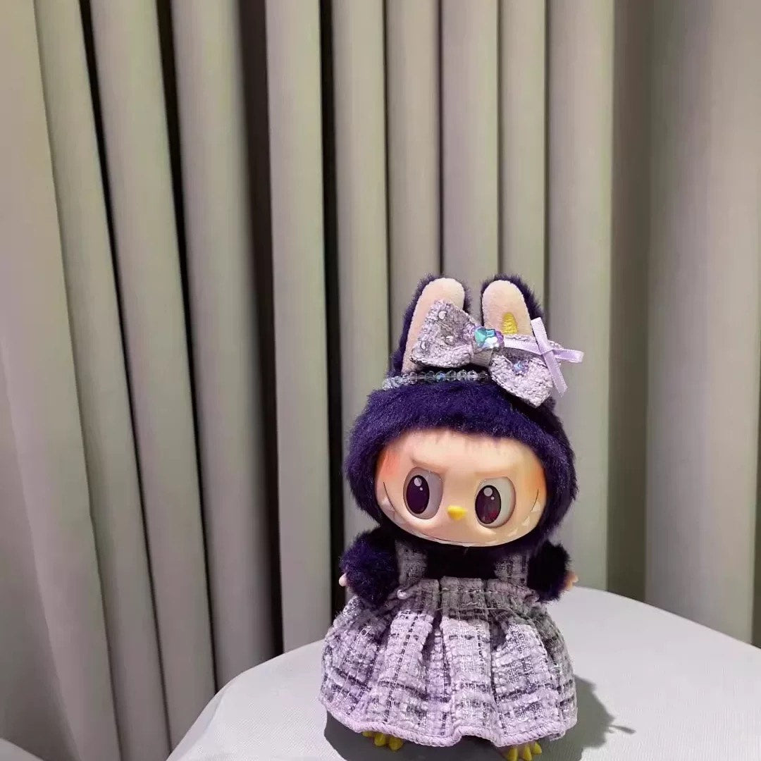 Milan style purple princess dress