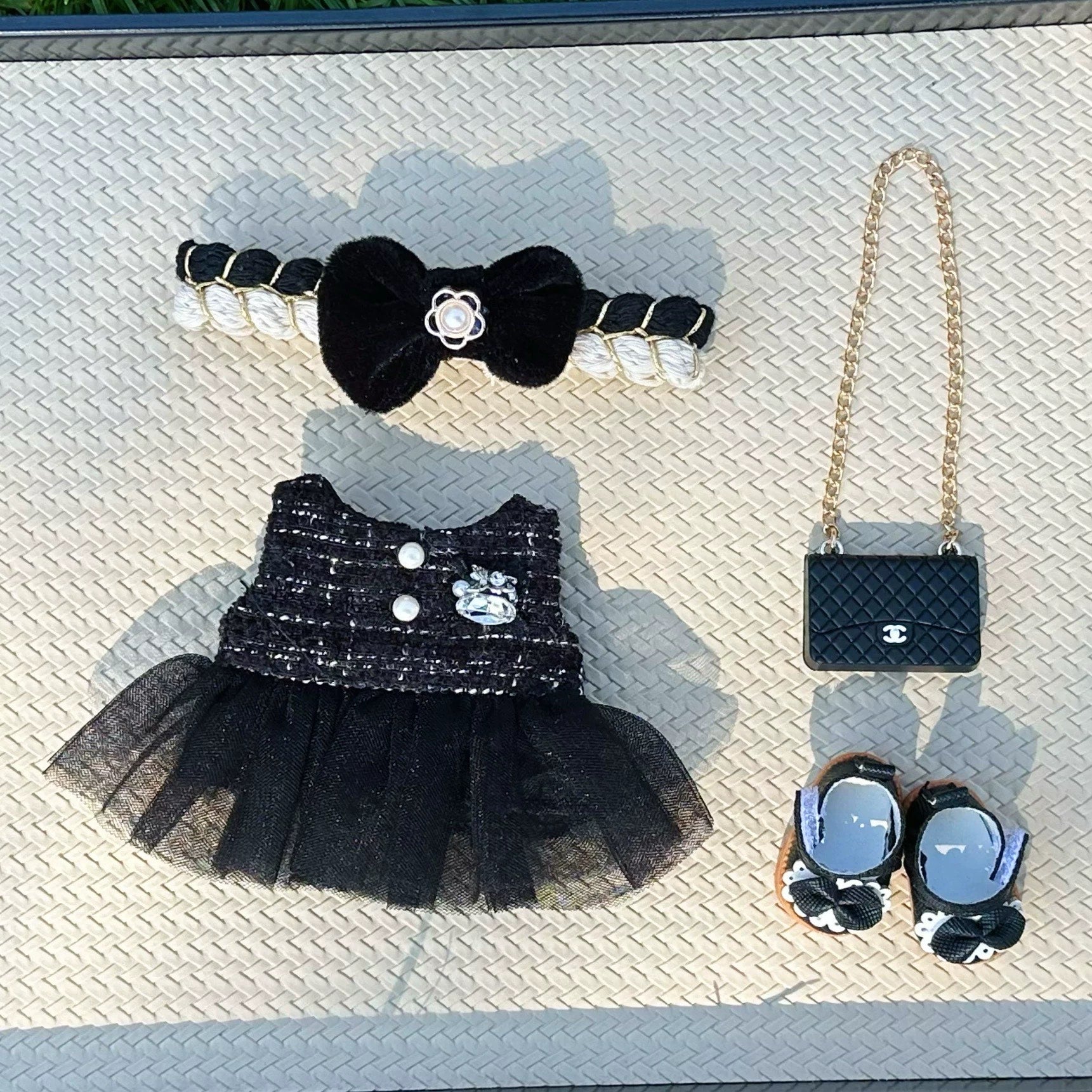 Chanel style princess dress