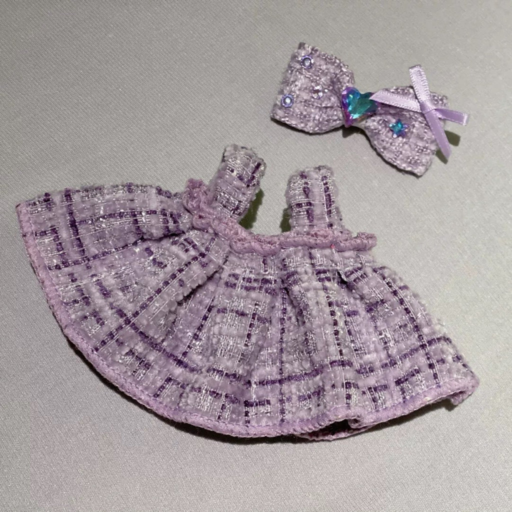 Milan style purple princess dress